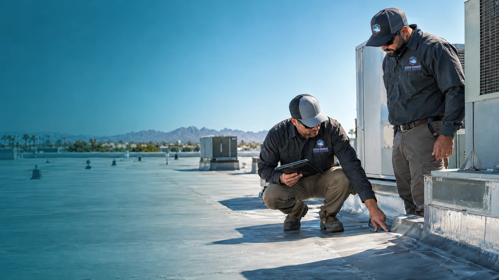 Commercial roof condition review for About